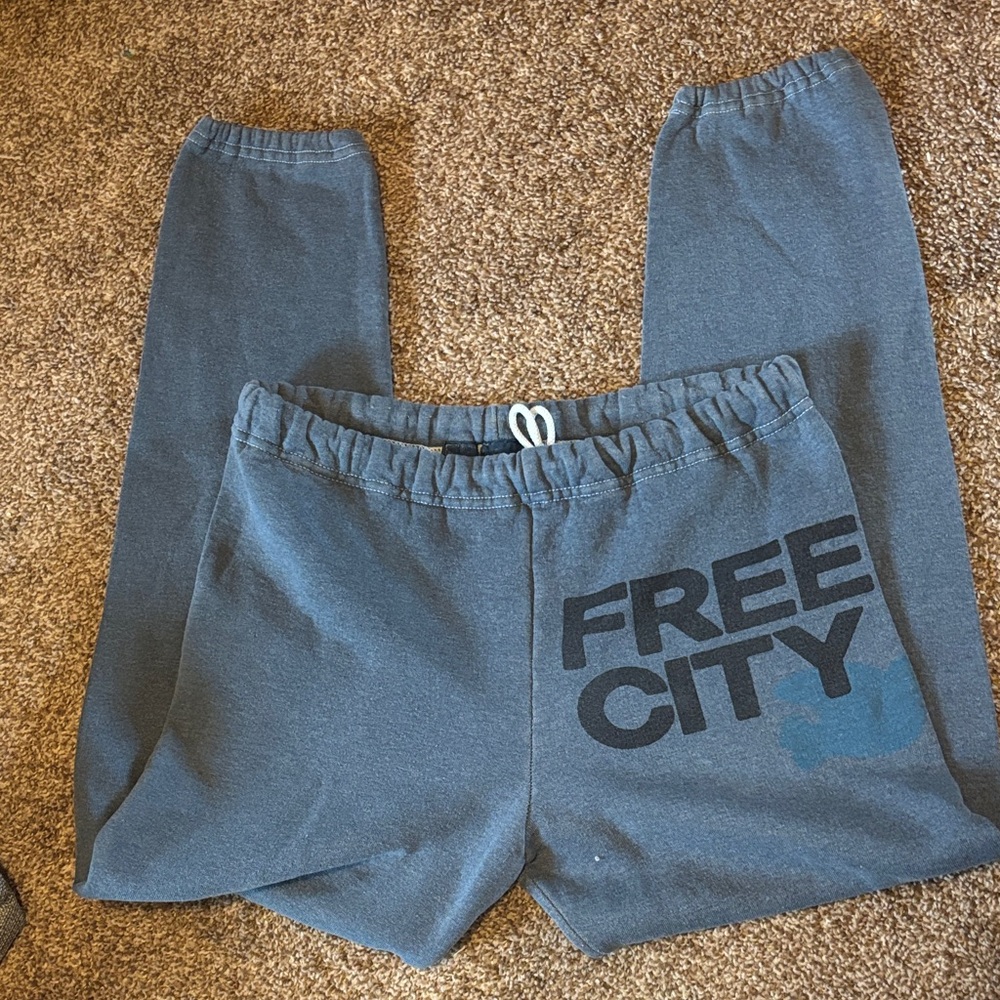Freecity Charcoal Joggers with Logo